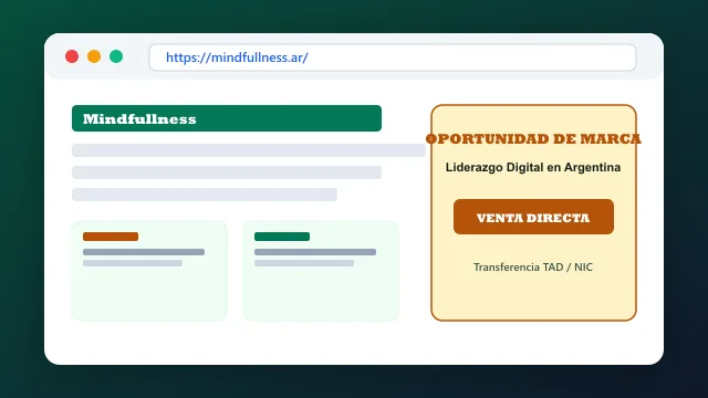 Modelo de aplicación comercial y proyectos digitales para mindfullness.ar